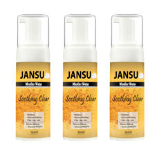 فوم پاک کننده آرایش صورت جانسو مدل نستالژیک حجم 160 میلی لیتر مجموعه 3 عددی