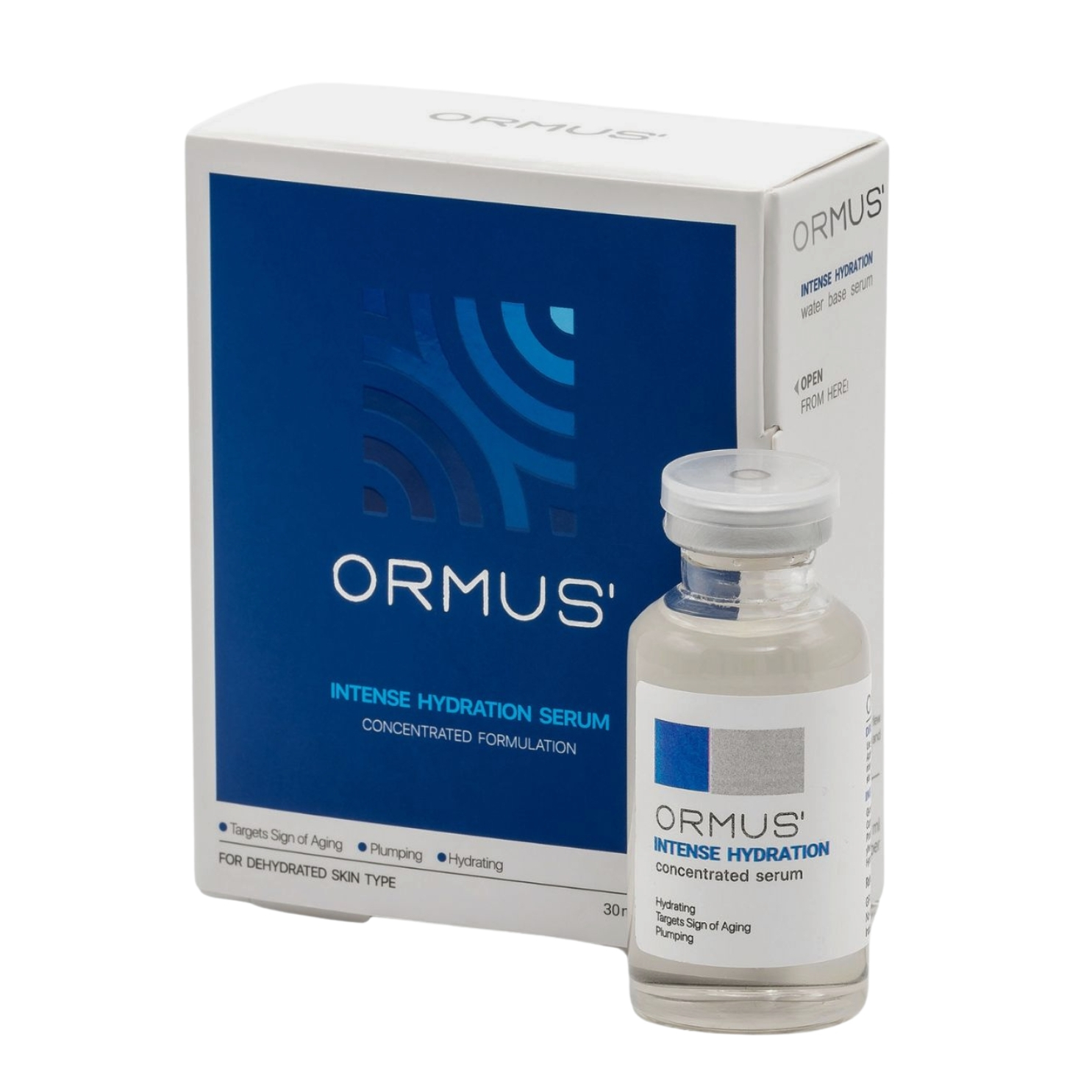 سرم پوست اورموس مدل آبرسان حجم 30 میلی لیتر