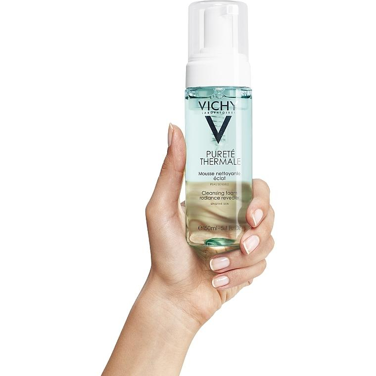 فوم شستشو صورت ویشی مدل xs مناسب  حجم 150 میلی لیتر