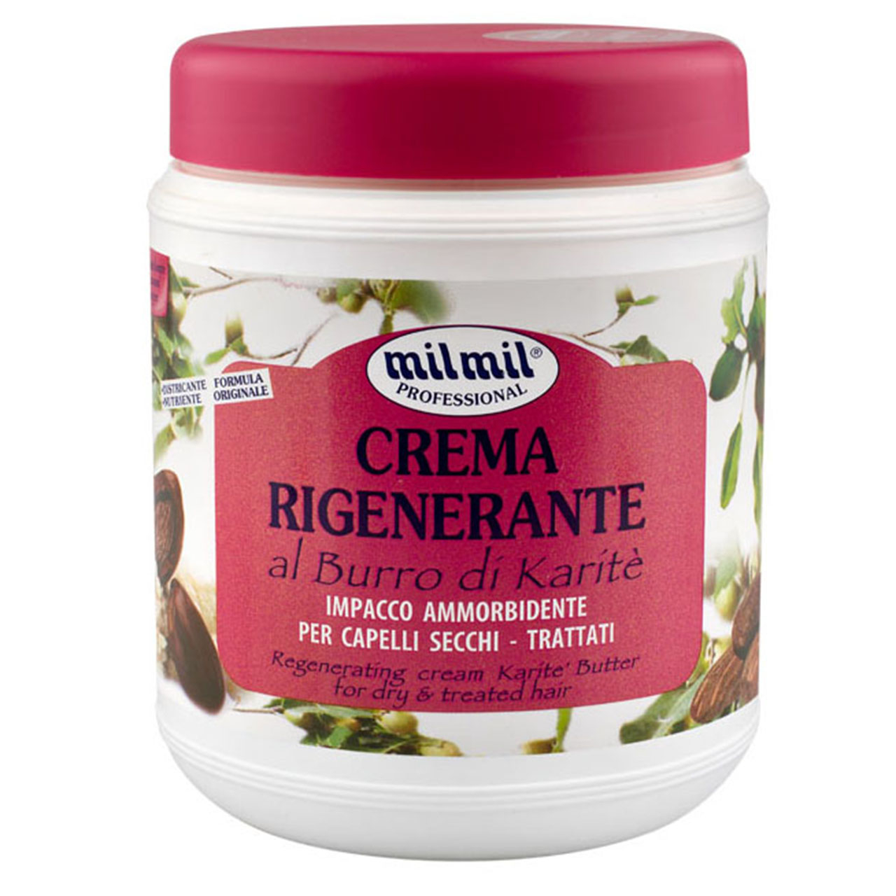 ماسک مو میل میل مدل Al Burro Di Karite حجم 1000 میلی لیتر