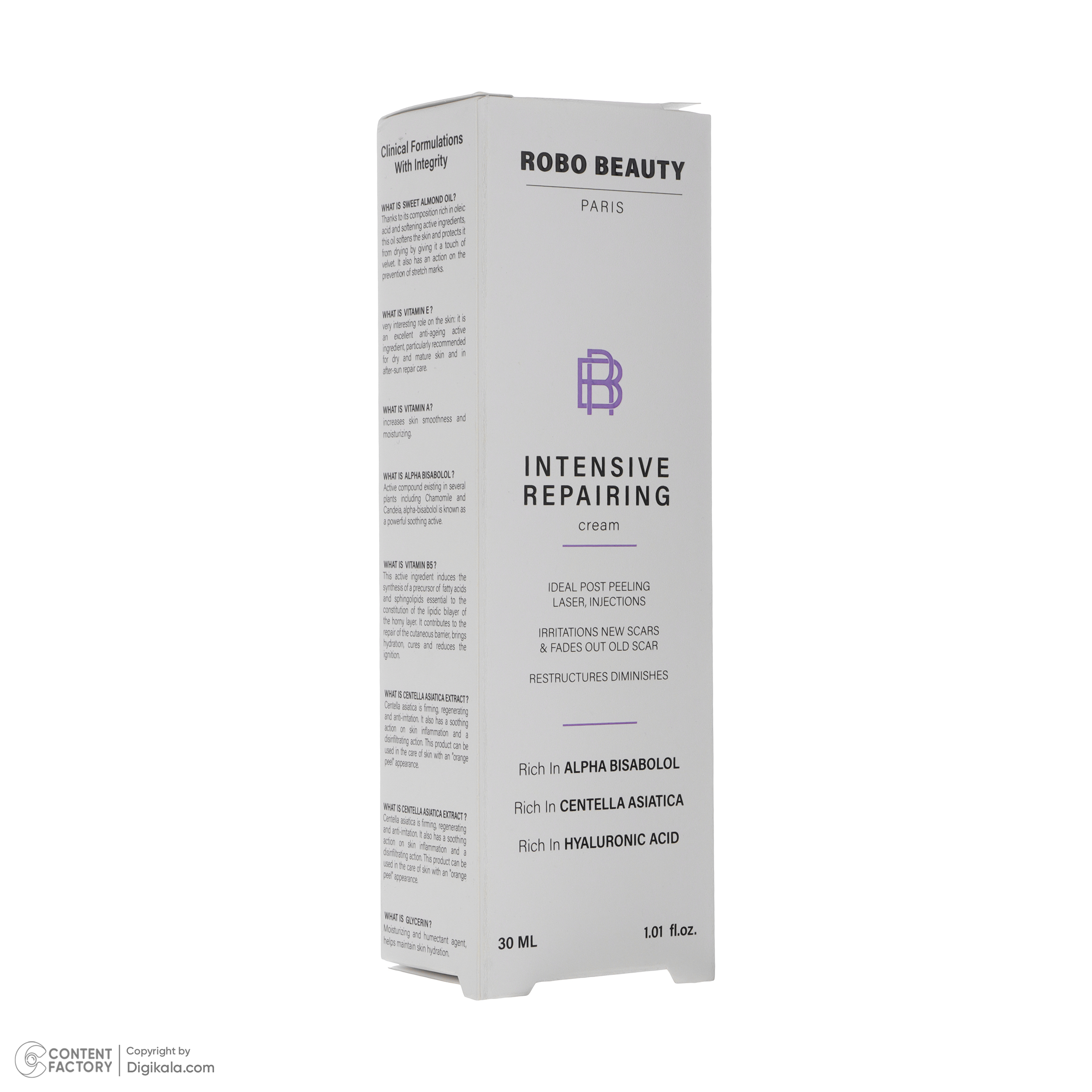 کرم ترمیم کننده روبو بیوتی مدل intensive repairing حجم 30 میلی لیتر