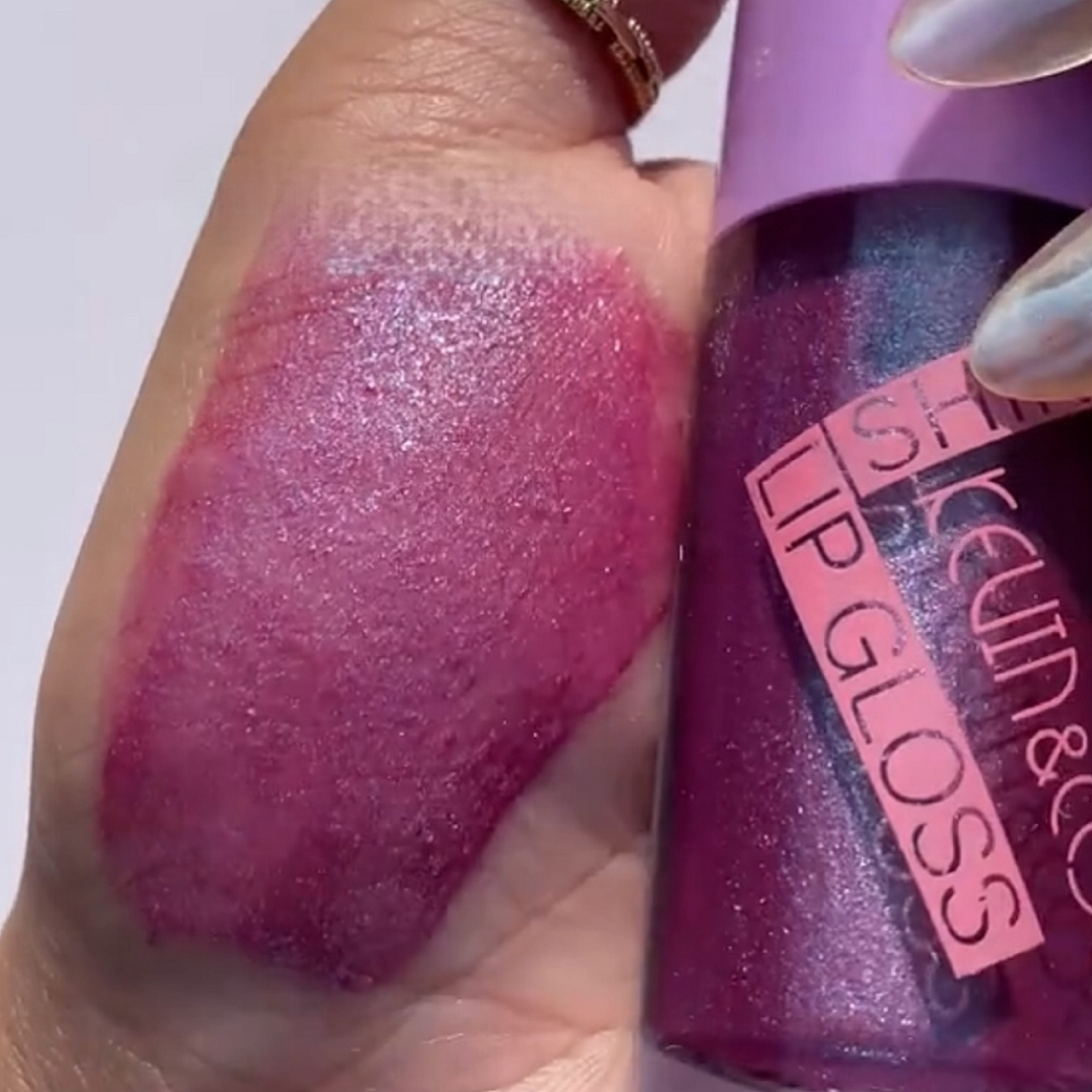 رژ لب مایع کوین اند کوکو مدل شاینی شماره 055 مجموعه 5 عددی