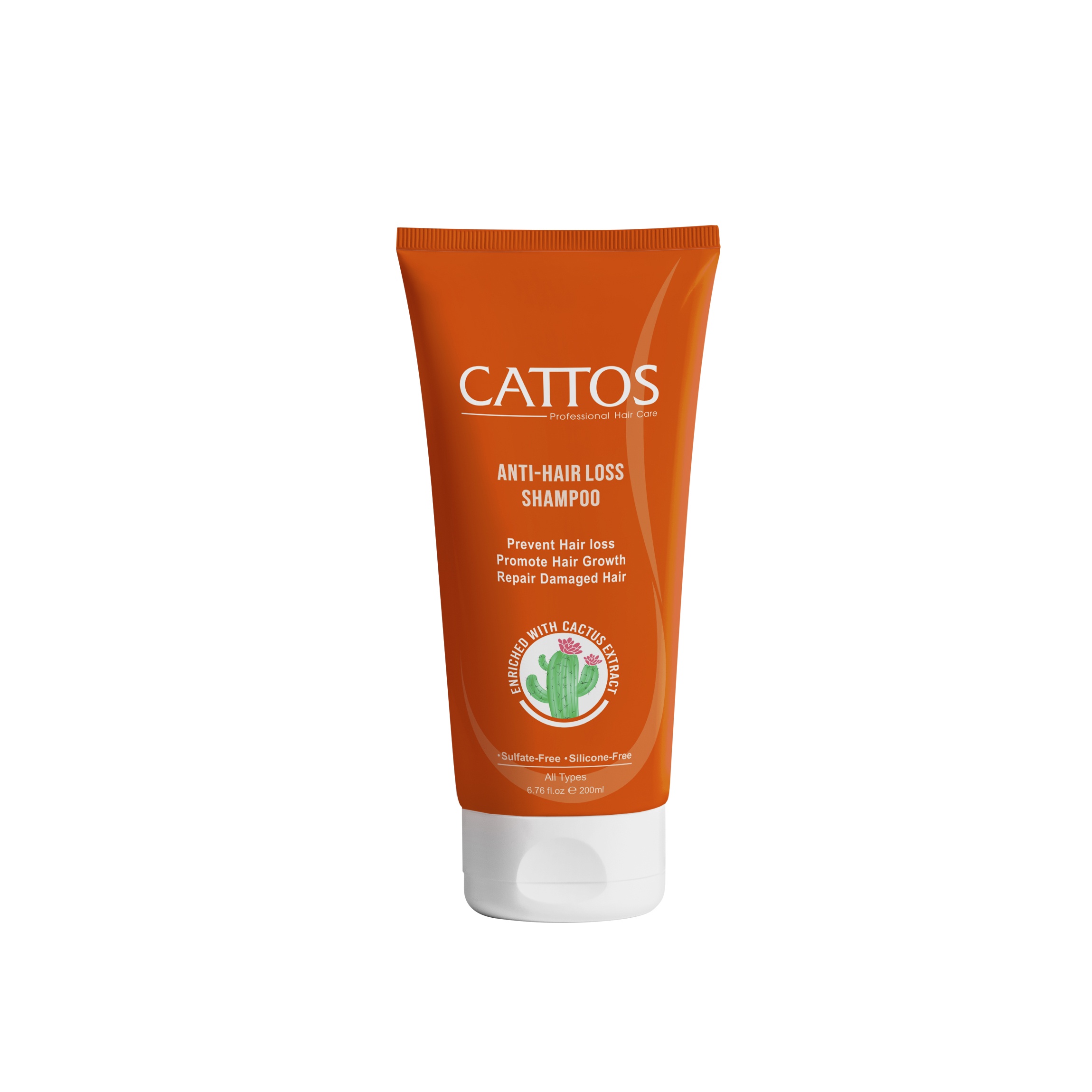 شامپو تقویت کننده و ضد ریزش مو کاتوس مدل AH حجم 200 میلی لیتر بسته 2 عددی