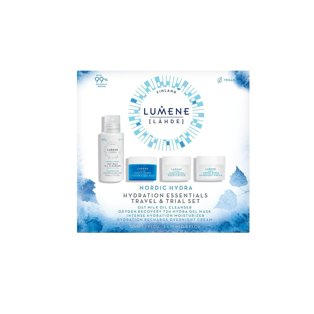 مجموعه مراقبت از پوست لومن مدل NORDICl مجموعه 4 عددی