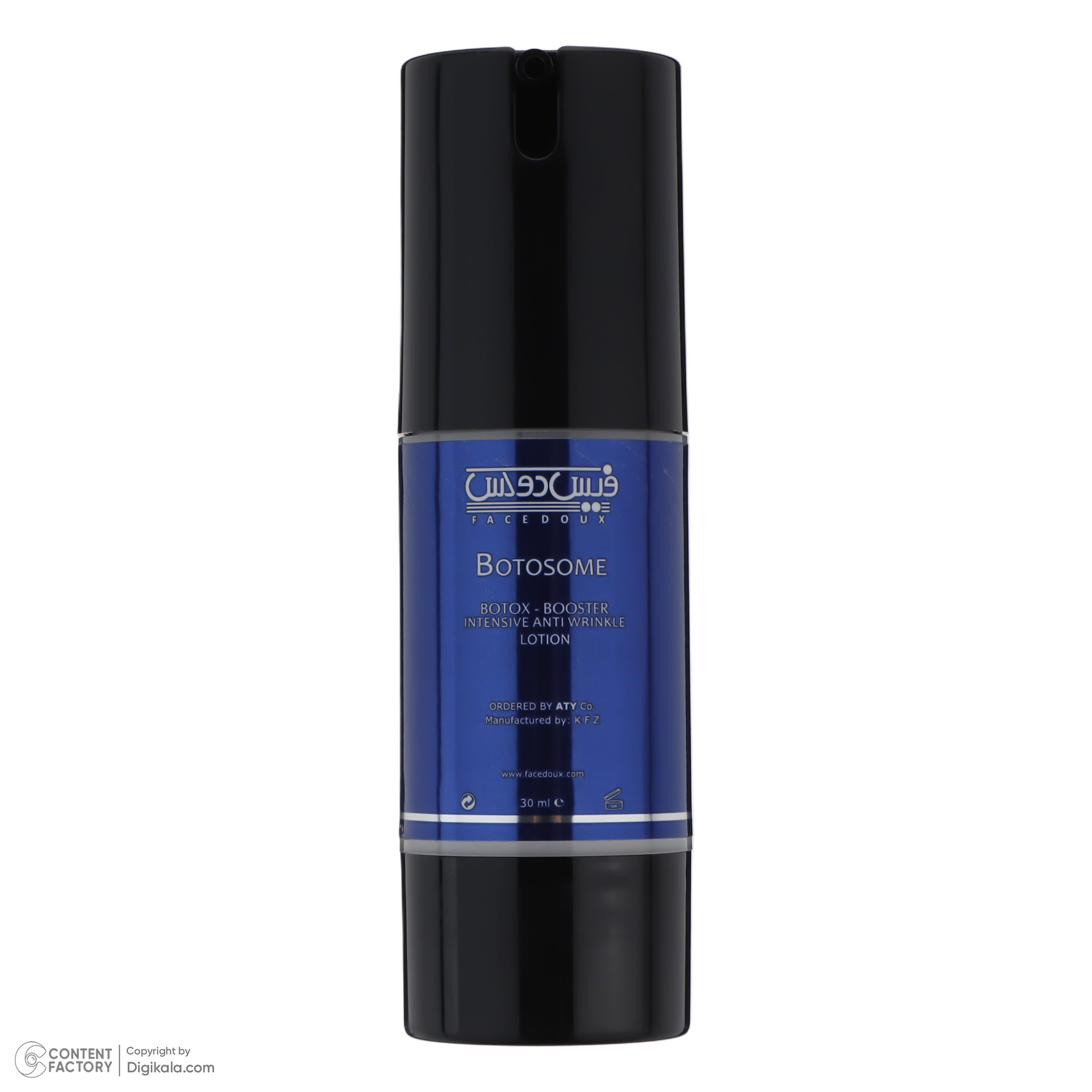 لوسیون ضد چروک فیس دوکس مدل بوتوزوم مناسب برای انواع پوست حجم 30 میلی لیتر