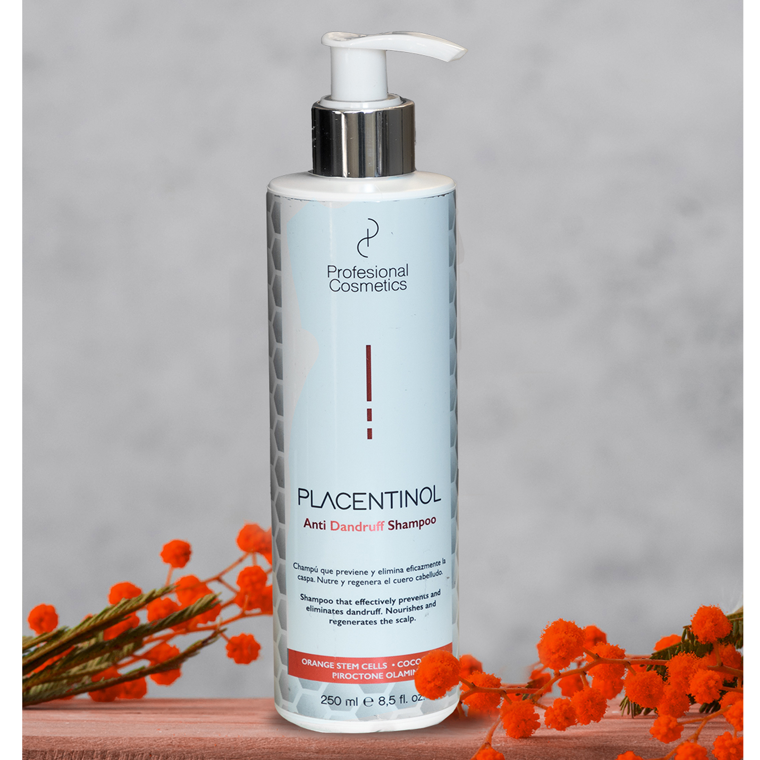 شامپو ضد شوره و ضدخارش مو پروفشنال کازمتیکز مدل Anti Dandruff  حجم 250 میلی لیتر