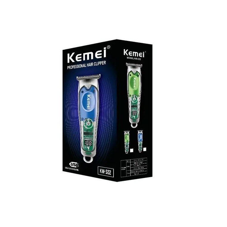 ماشین اصلاح موی صورت کیمی مدل KM - 322