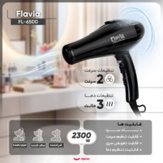سشوار حرفه ای فلاویا مدل FL-6500