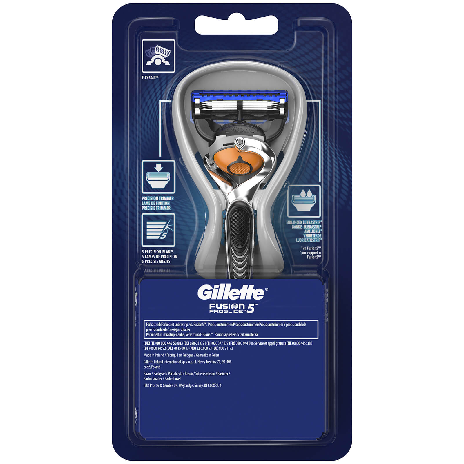 خود تراش ژیلت مدل Fusion Proglide 5
