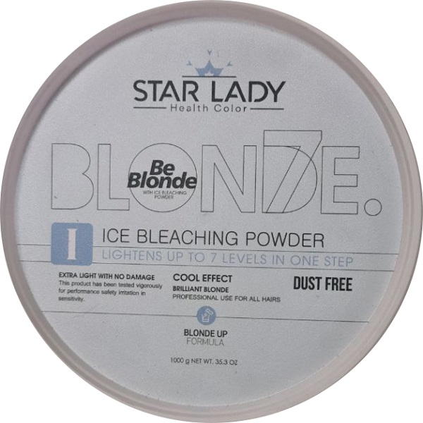 پودر دکلره استارلیدی مدل آیس وزن 1000 گرم