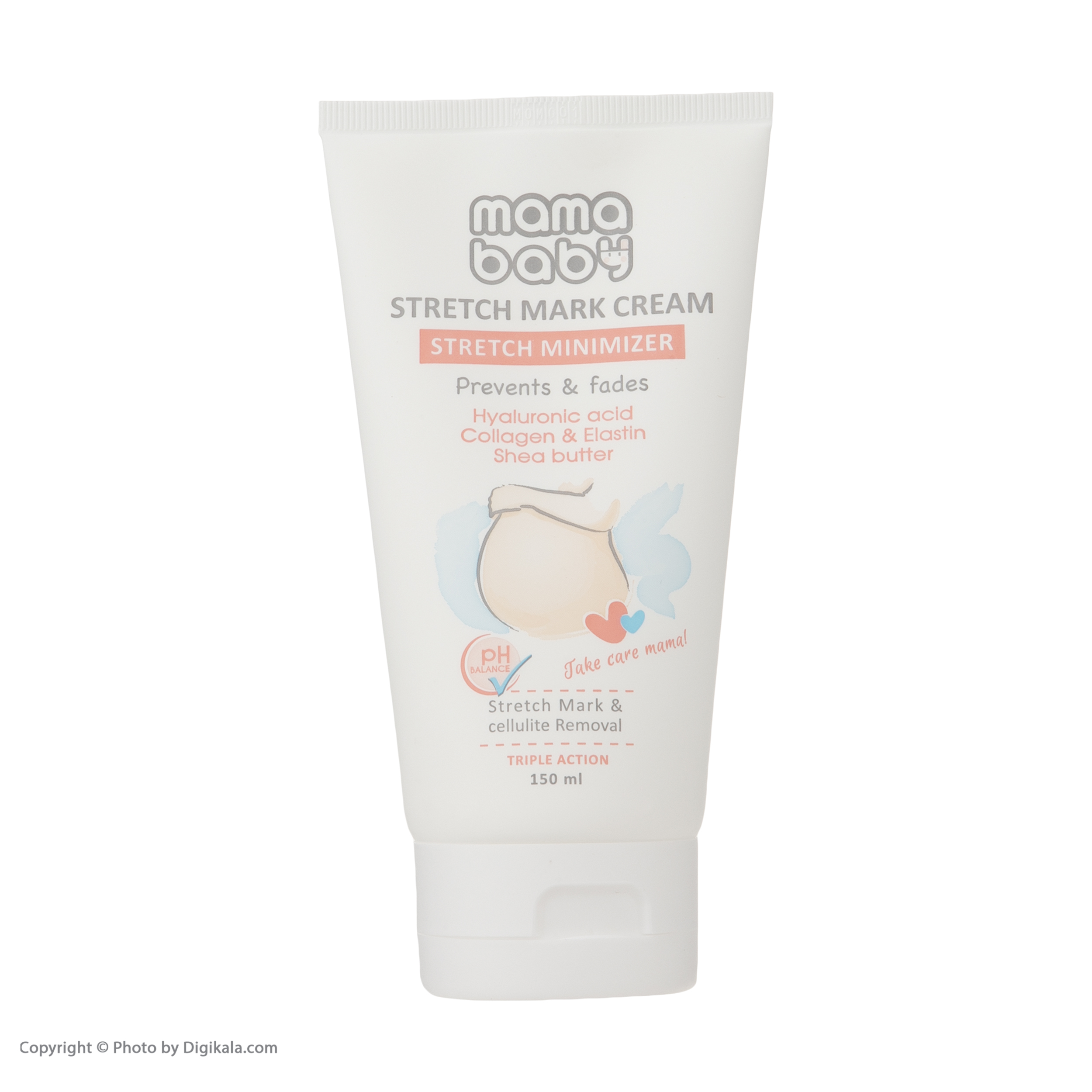 کرم پیشگیری کننده از ترک پوست مامابیبی - 150 میلی لیتر