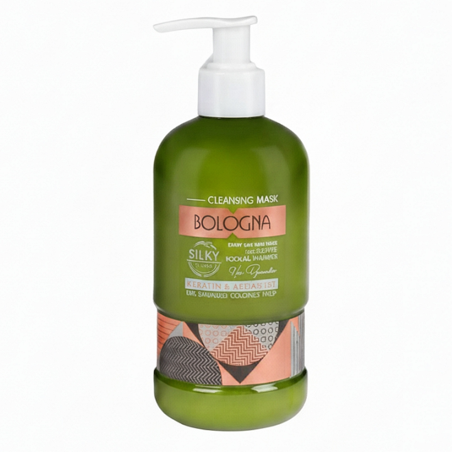 ماسک نرم کننده مو بلونیا مدل ارگان و کراتین مناسب برای مو خشک و وز حجم 300 میلی لیتر