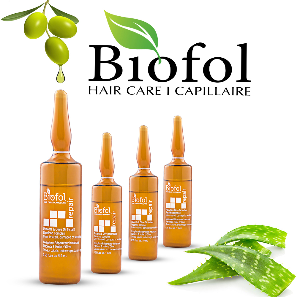 سرم مو بایوفول مدل ترمیم کننده حجم 19 میلی لیتر بسته 4 عددی