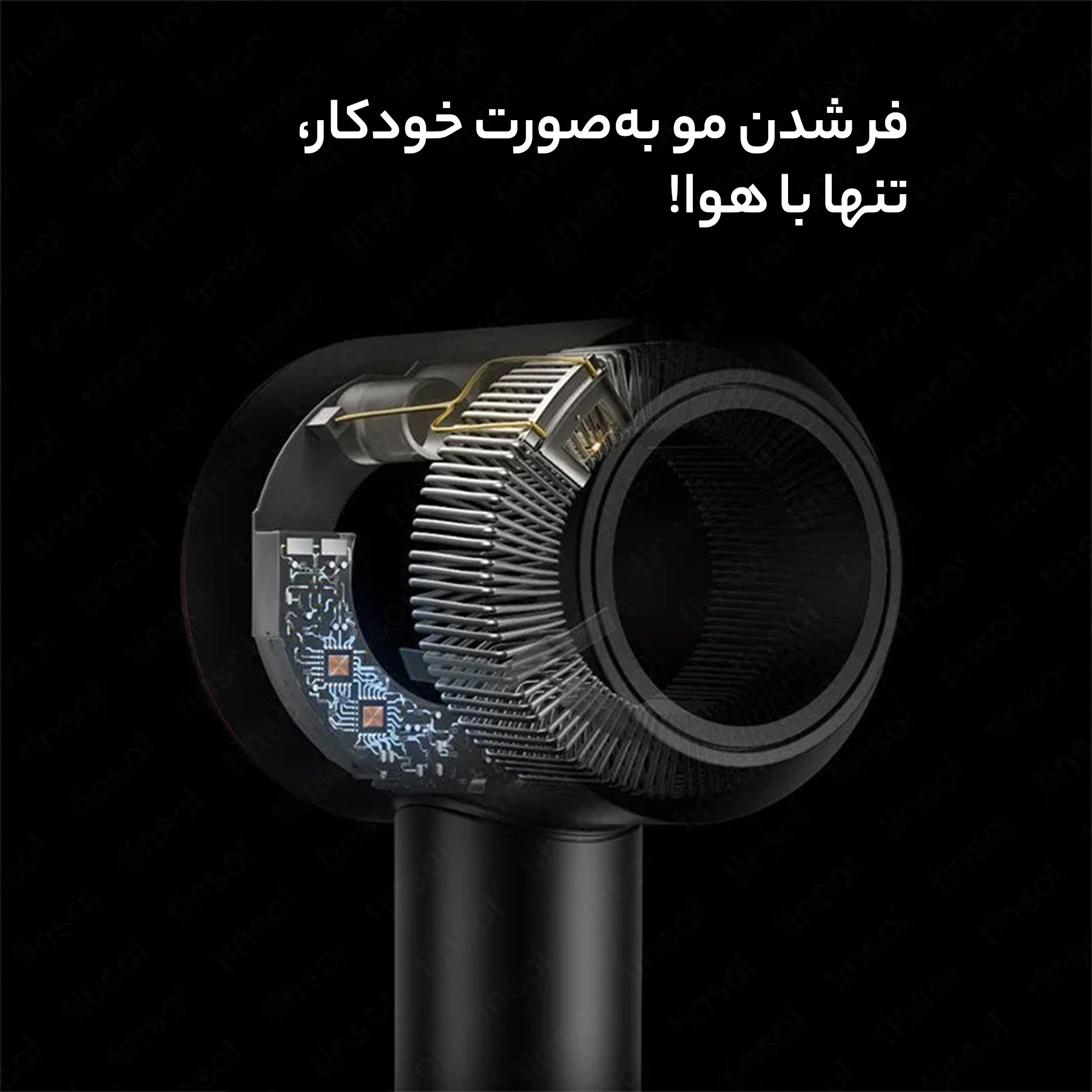 سشوار حرفه ای انزو پروفیشینال مدل dy-888