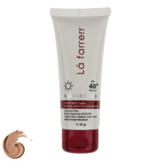 کرم ضد آفتاب رنگی لافارر SPF 40 مدل مینرال حاوی محافظ UVA و UVB و PA+++ ‌مناسب انواع پوست حجم 40 میلی‌لیتر