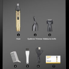 موزن گوش و بینی و خط زن کیمی مدل km-133