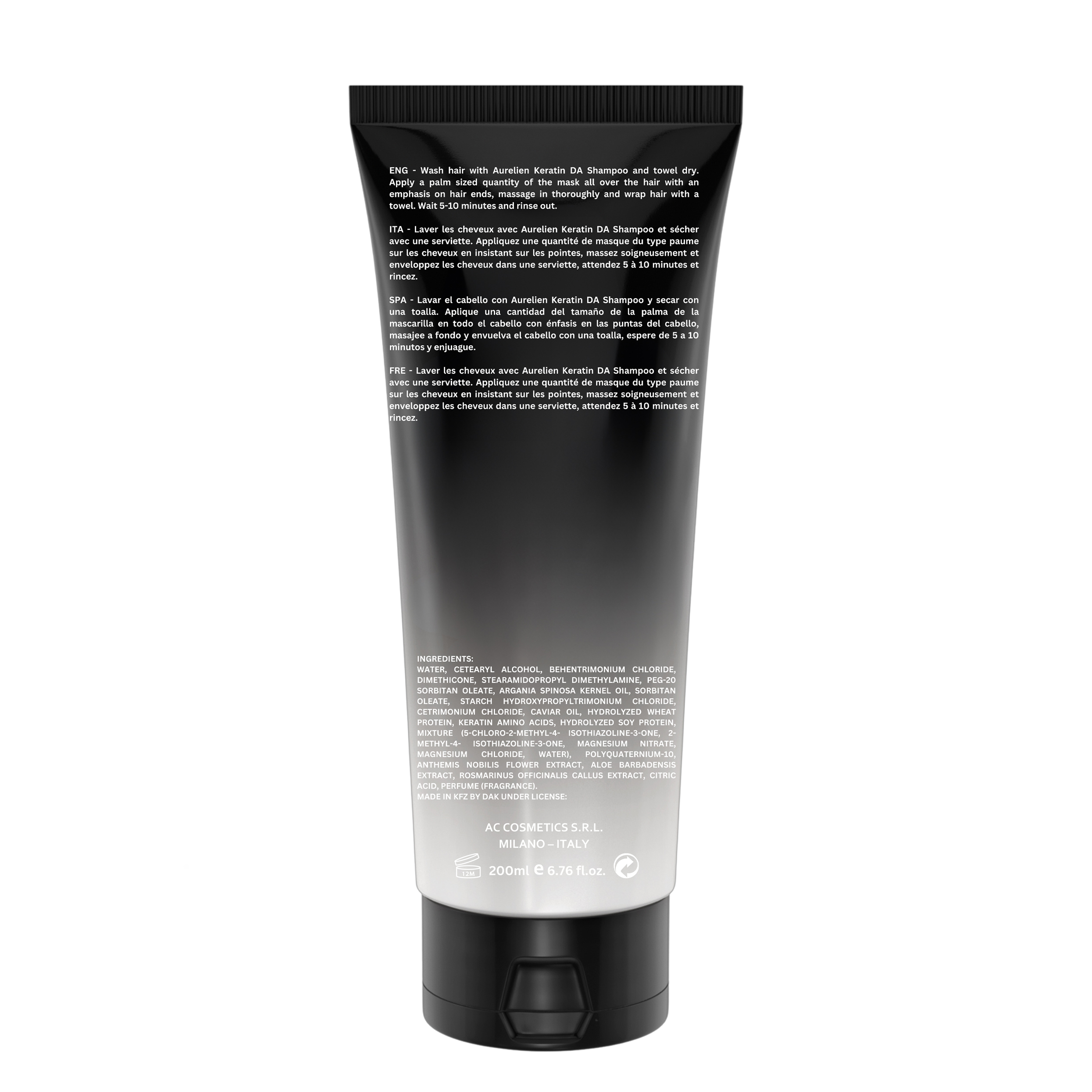 ماسک مو اورلین مدل خاویار حجم 200 میلی لیتر