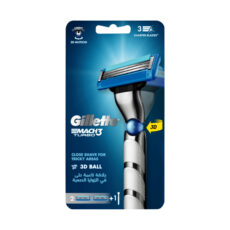 خود تراش ژیلت مدل MACH3 TURBO به همراه سری یدک بسته 2 عددی