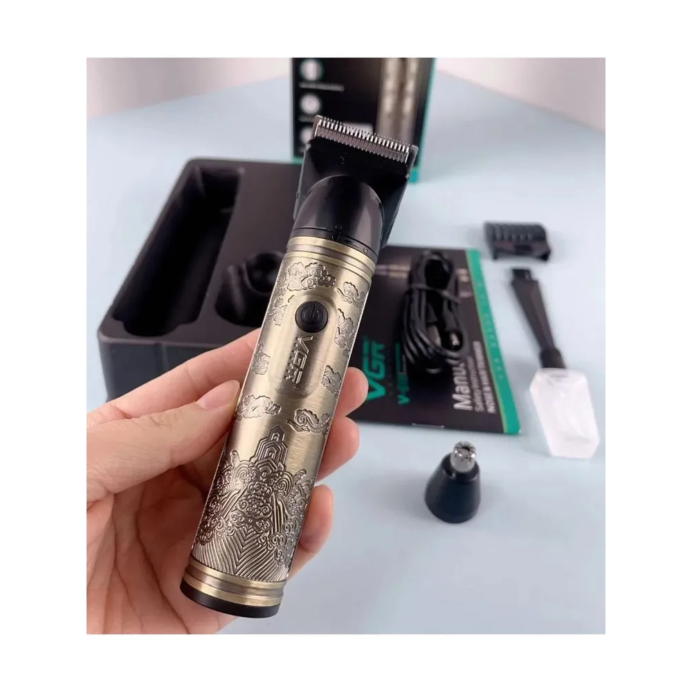 ماشین اصلاح مو صورت ، گوش و بینی و ابرو وی جی ار مدل 620