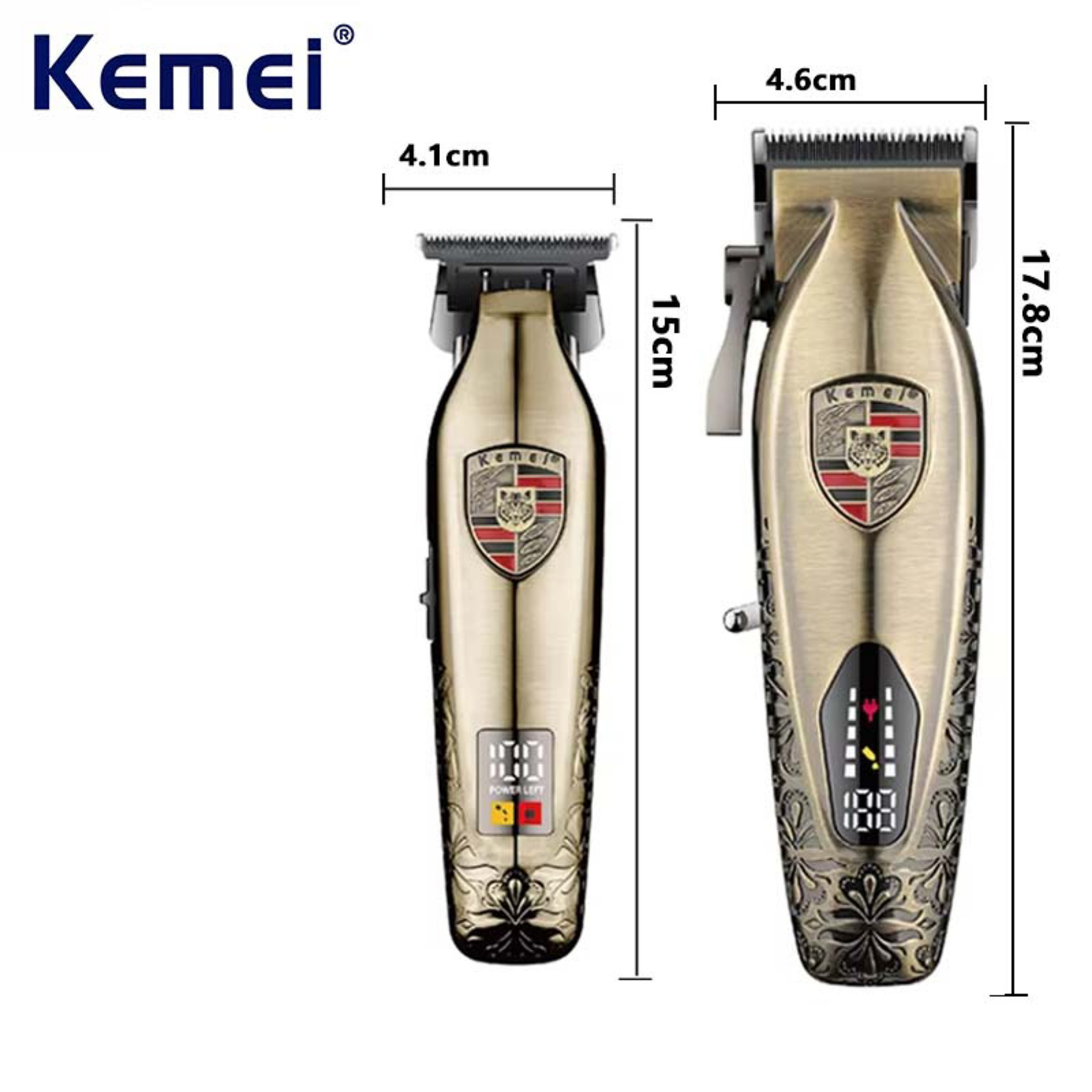 ماشین اصلاح موی سر و صورت کیمی مدل km-2365 مجموعه 2عددی