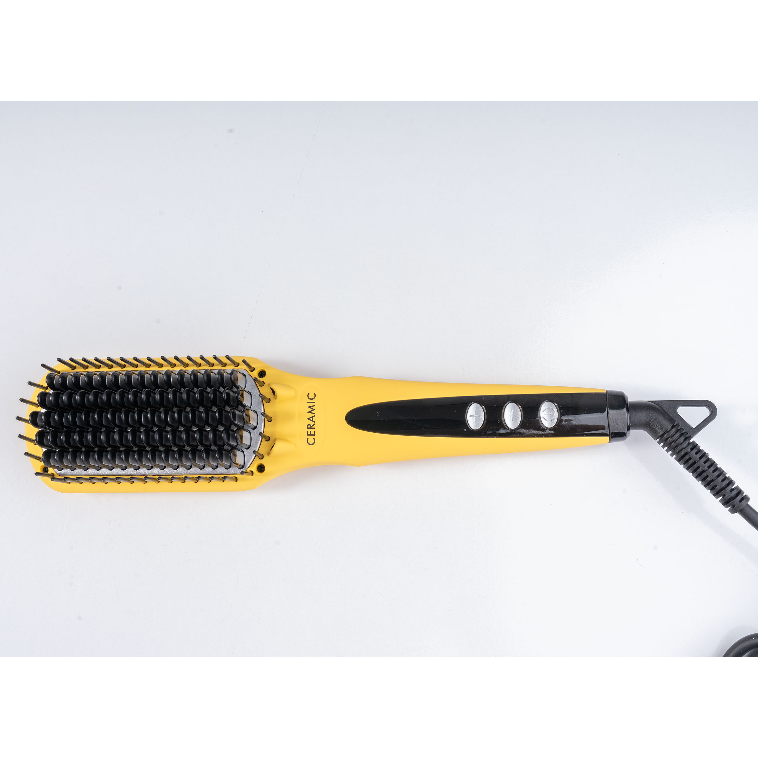 اتو مو انزو پروفیشینال مدل EN-3955W به همراه برس حرارتی و فرکننده مو