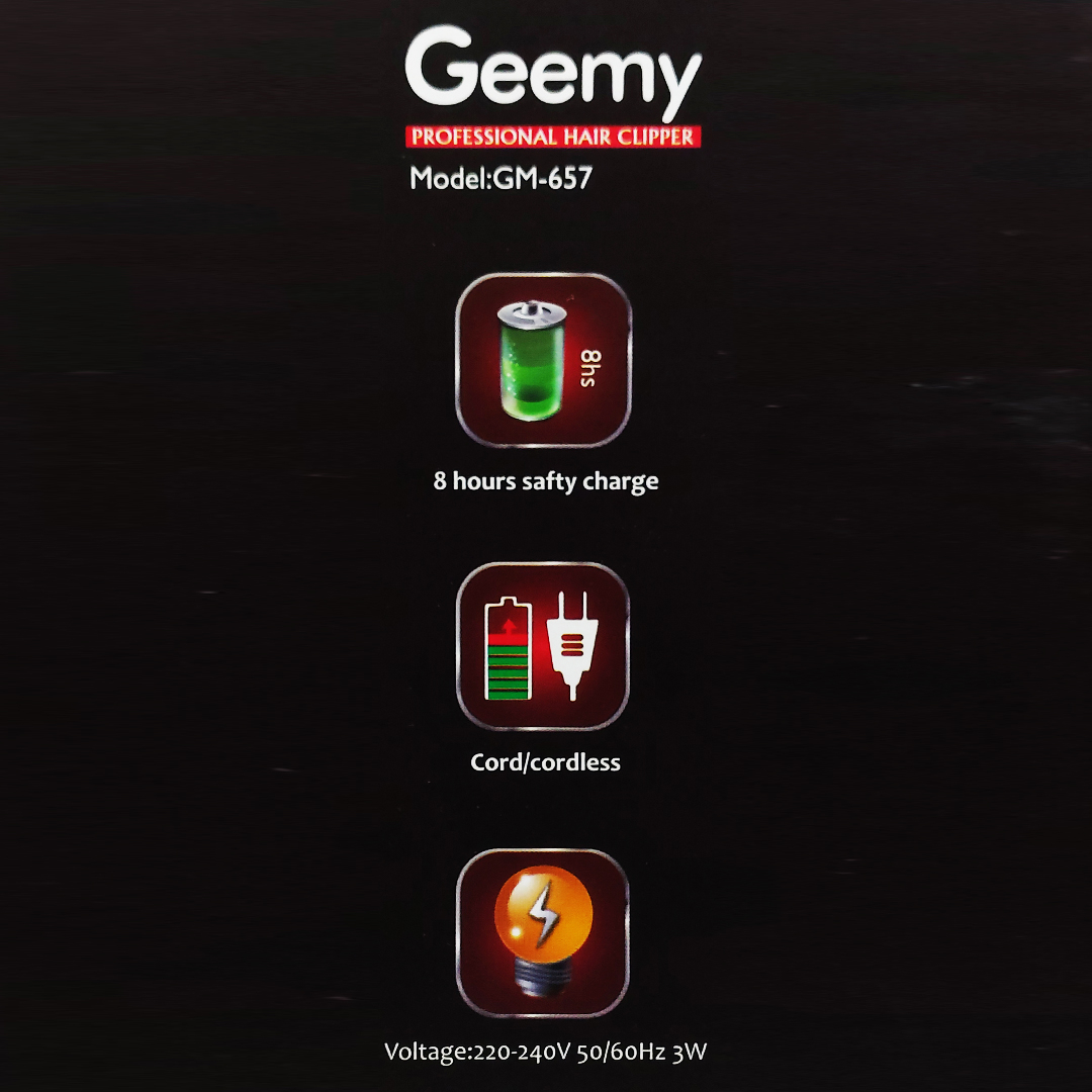 ماشین اصلاح موی سر و صورت مدل GM - 657