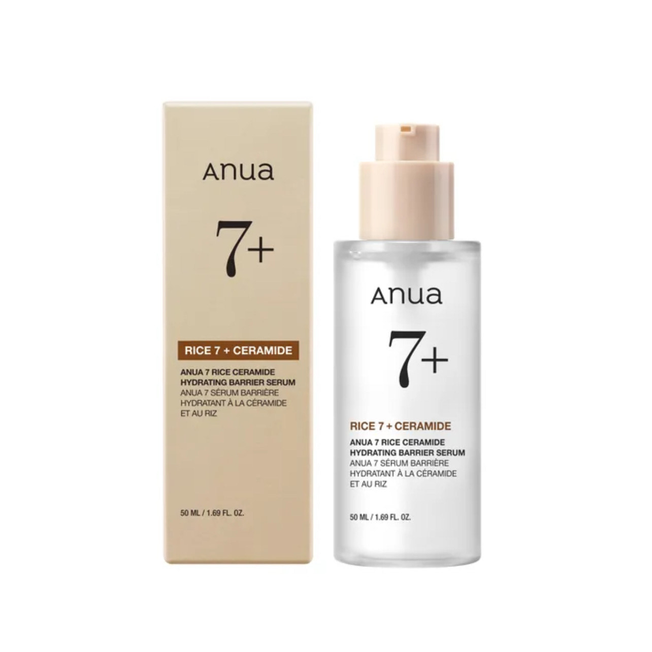 سرم پوست آنوا مدل rice7+ceramide حجم 50 میلی لیتر