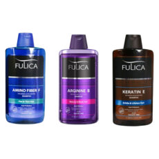 شامپو مو فولیکا مدل بدون سولفات حجم 400 میلی‌لیتر مجموعه 3 عددی