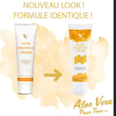 کرم مرطوب کننده فوراور لیوینگ پروداکتس مدل آلوئه پروپولیس مناسب انواع پوست حجم 113 میلی لیتر