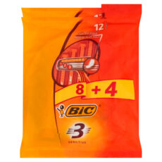 خود تراش بیک مدل Sensitive بسته 12 عددی