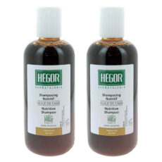 شامپو مو هگور مدل تغذیه کننده حجم 300 میلی لیتر مجموعه 2 عددی