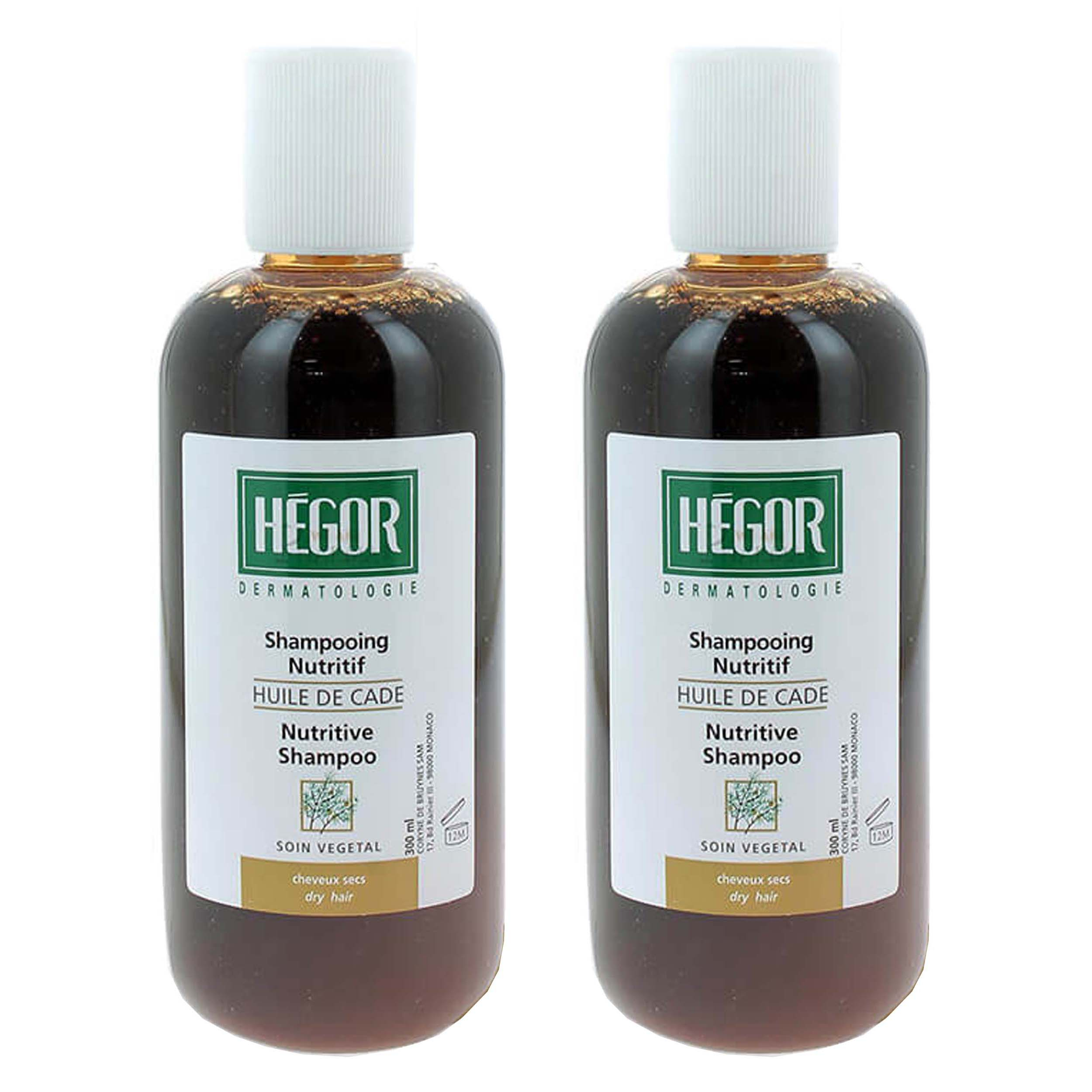 شامپو مو هگور مدل تغذیه کننده حجم 300 میلی لیتر مجموعه 2 عددی