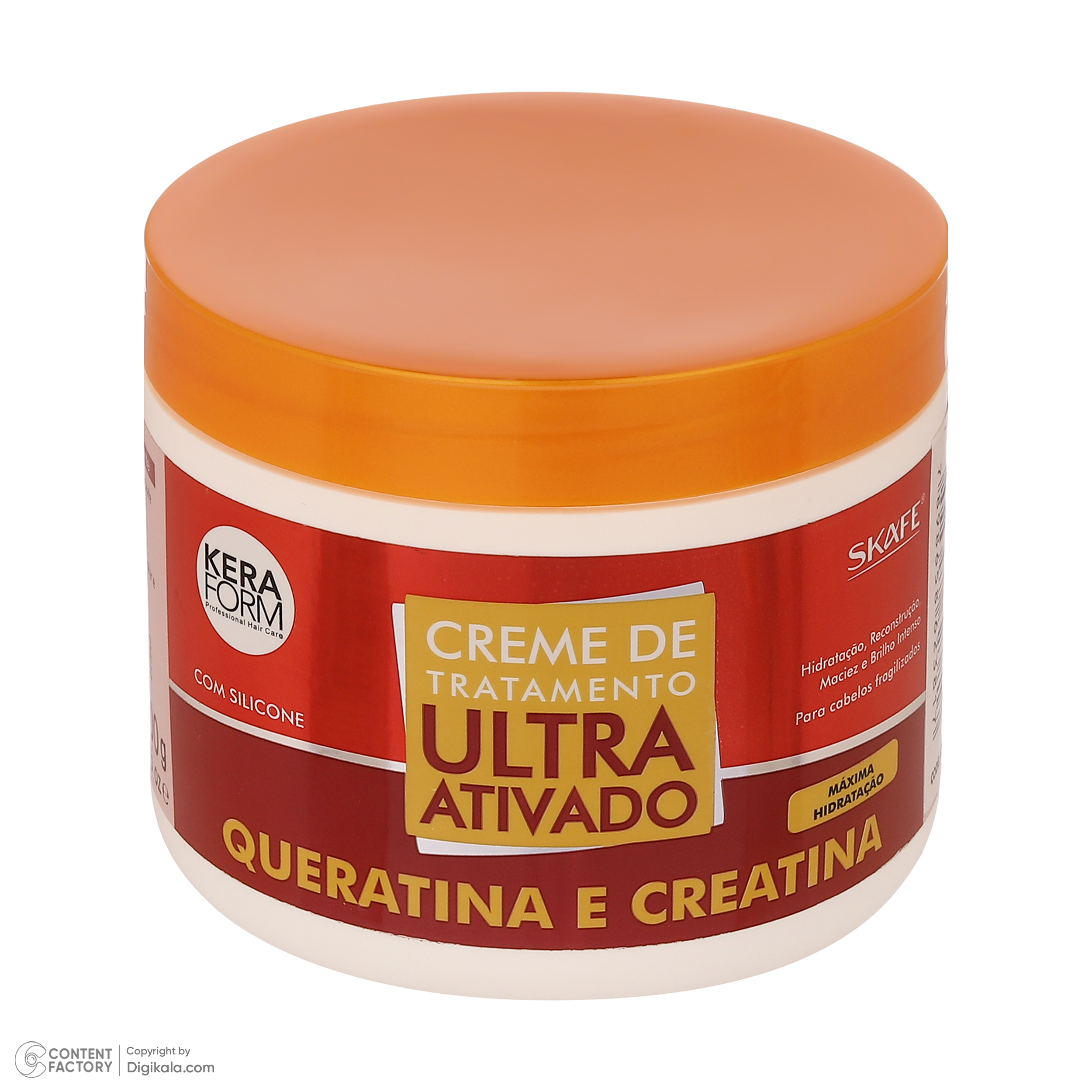 ماسک ترمیم کننده مو اسکیف مدل کراتین مناسب برای موهای کراتین شده وزن 500 گرم