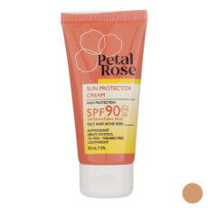 کرم ضد آفتاب رنگی پتال رز SPF 90 مدل 01 ‌مناسب پوست‌های چرب حجم 50 میلی‌لیتر