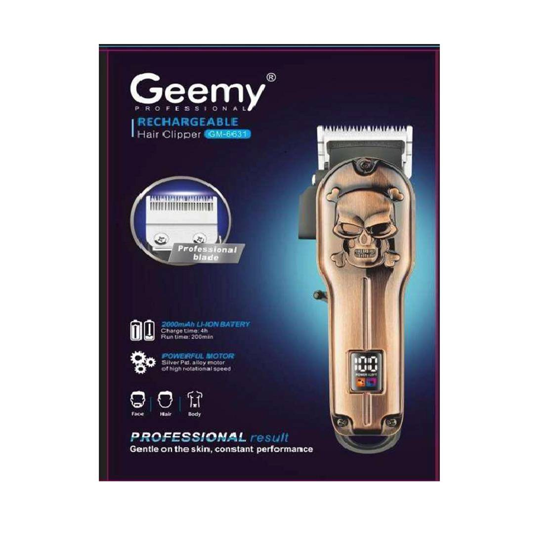 ماشین اصلاح مو سر و صورت و بدن جیمی مدل GM-6631