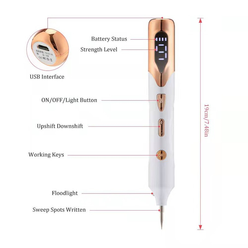 قلم پاک سازی پوست مدل dz-01