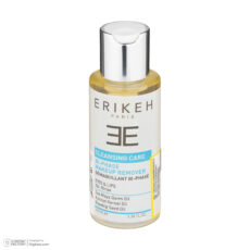 محلول پاک کننده آرایش صورت اریکه مدل دو فاز مناسب برای انواع پوست حجم 100 میلی لیتر