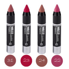 رژ لب مدادی میلوس کد MIF2 مجموعه 4 عددی