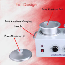 دستگاه موم گرم کن و ذوب وکس مدل Double