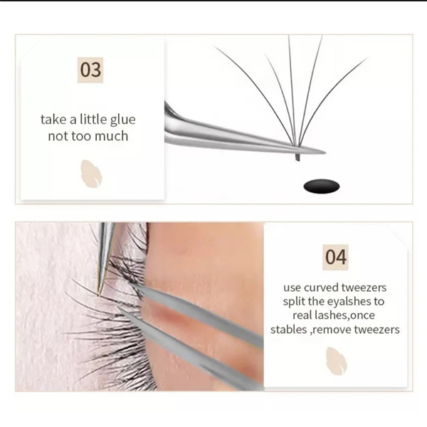 قلم پاکسازی پوست و کاشت مژه کیو وای اچ مدل derm-3199 مجموعه 10 عددی