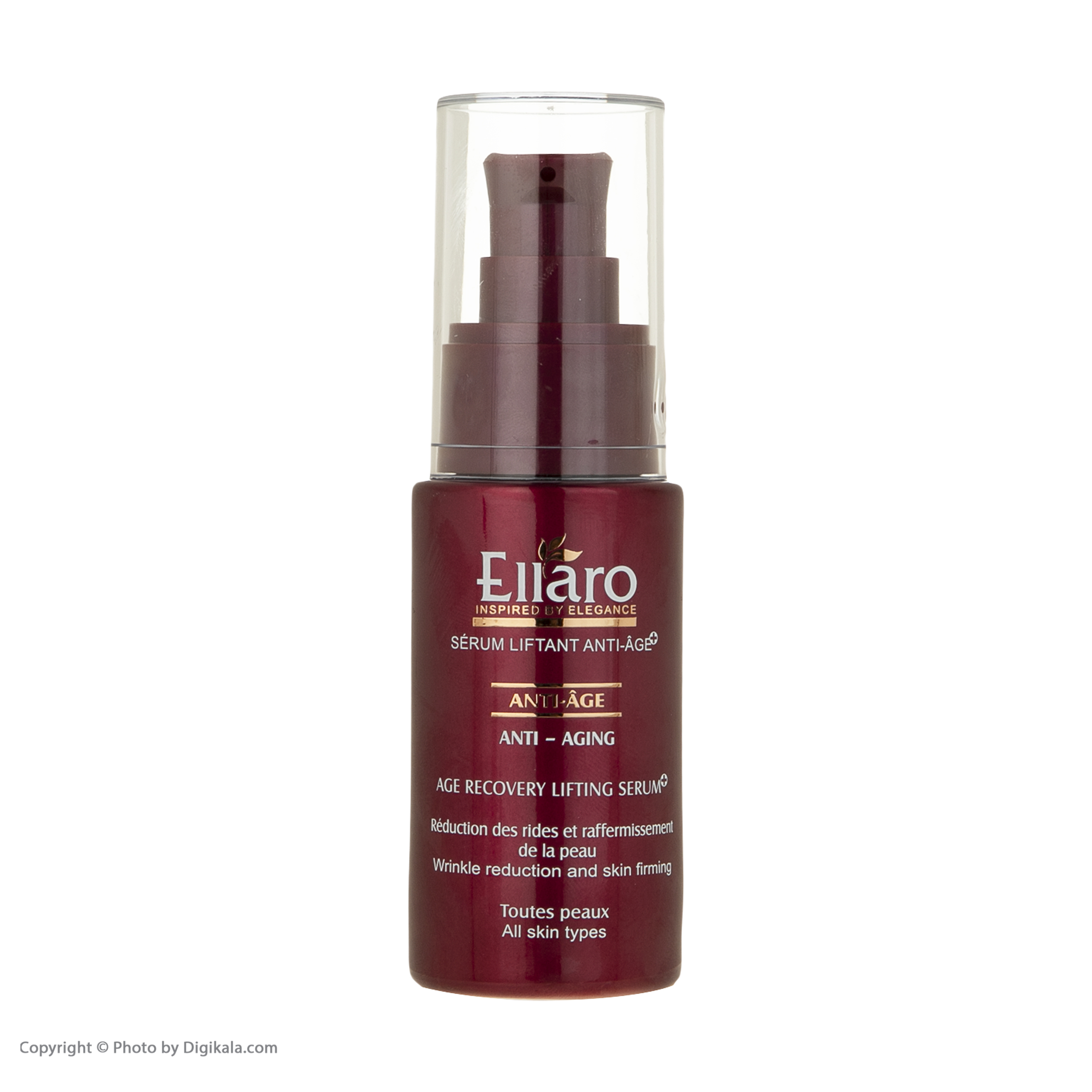 سرم ضد چروک و لیفتینگ قوی الارو مدل Anti Aging تحت لیسانس حجم 30 میلی لیتر
