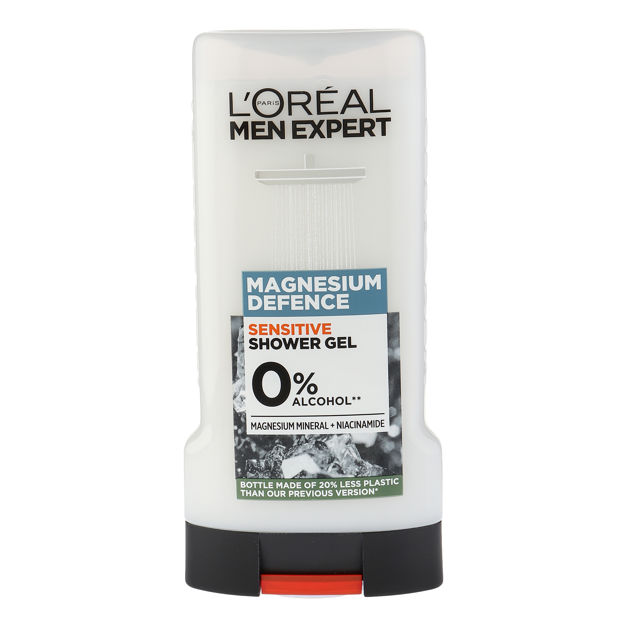 شامپو سر و بدن لورآل مدل Magnesiun Defence مناسب برای انواع پوست حجم 300 میلی لیتر