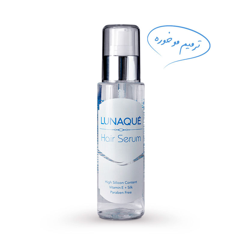 سرم مو لوناک مدل VITEMIN E+SILK حجم 100 میلی لیتر