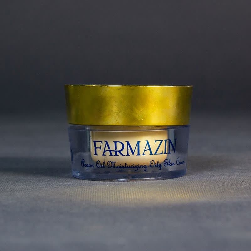 کرم مرطوب کننده دست و صورت فارمازین مدل روغن آرگان مناسب برای پوست خشک حجم 30 میلی لیتر مجموعه دو عددی