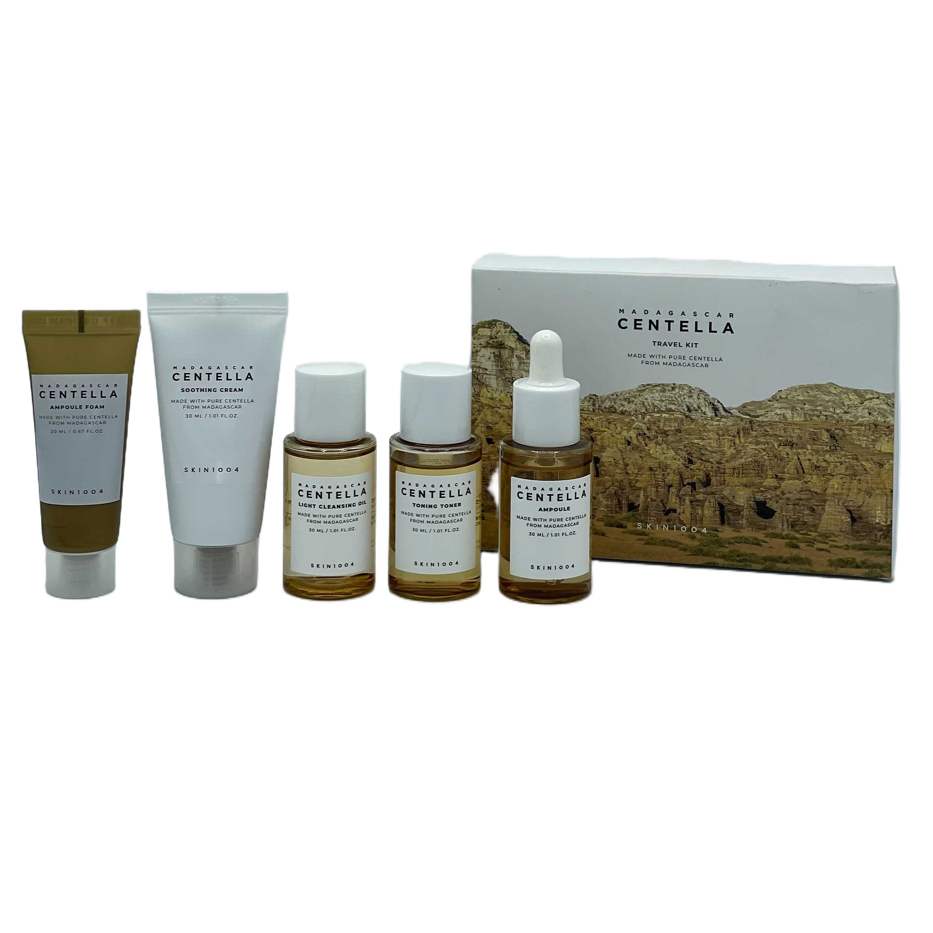 مجموعه مراقبت پوستی سانتلا مدل مسافرتی 01 مجموعه 5 عددی