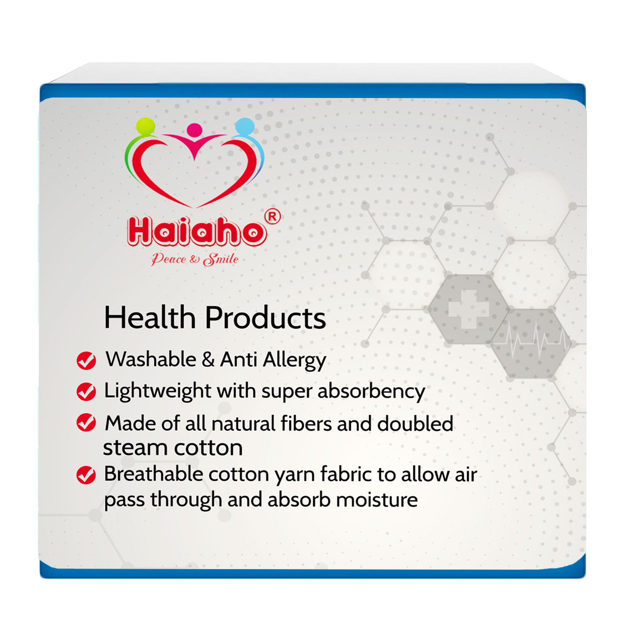 پد آرایشی هیاهو مدل Natural care بسته 6 عددی