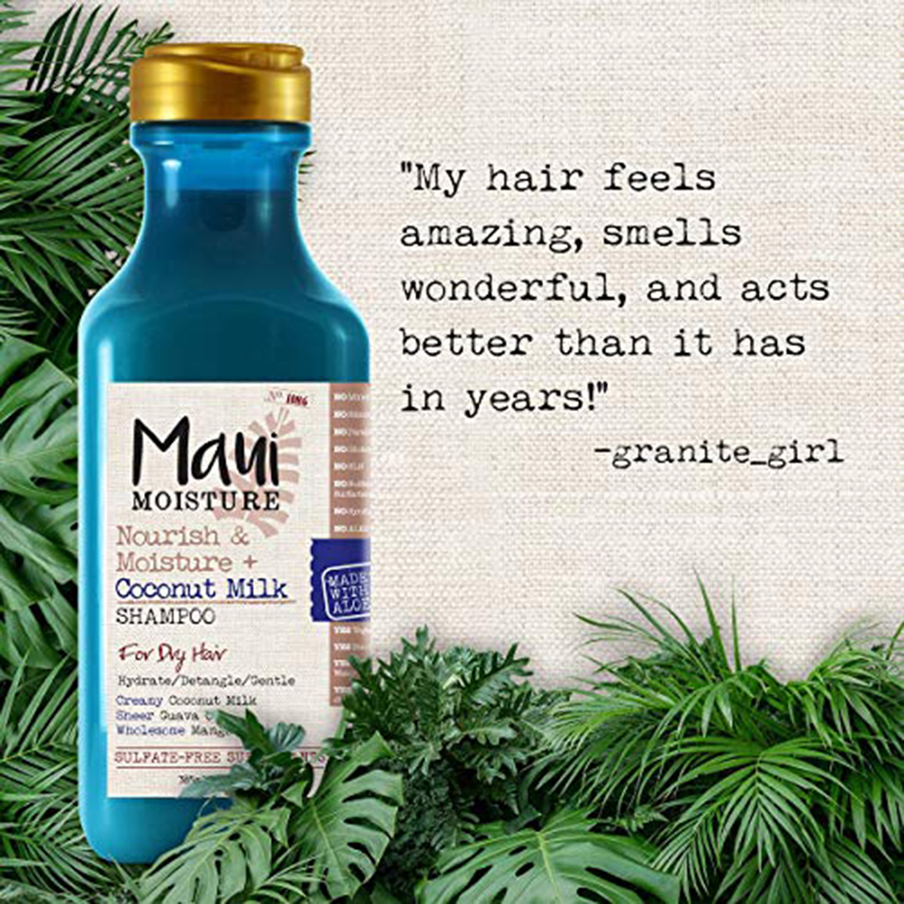 شامپو ضد ریزش مو ماوی مدل Coconut Milk حجم 385 میلی لیتر