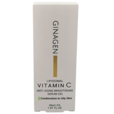 ژل سرم روشن کننده ژیناژن مدل ویتامین C حجم 30 میلی لیتر مجموعه دو عددی