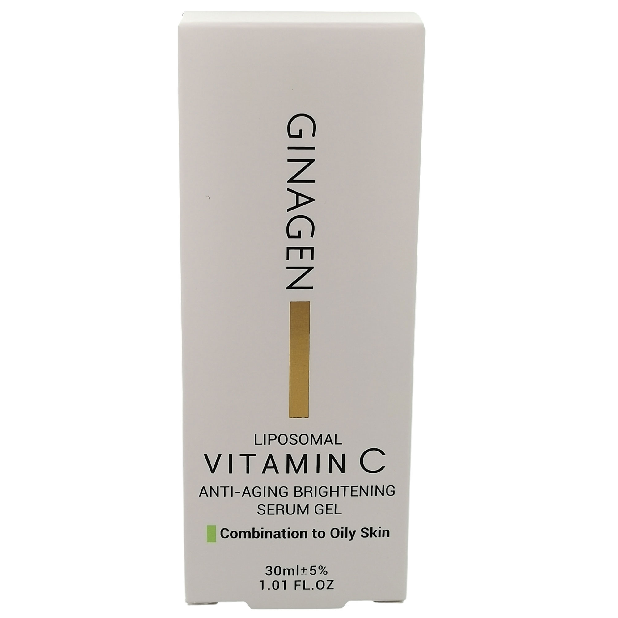 ژل سرم روشن کننده ژیناژن مدل ویتامین C حجم 30 میلی لیتر مجموعه دو عددی