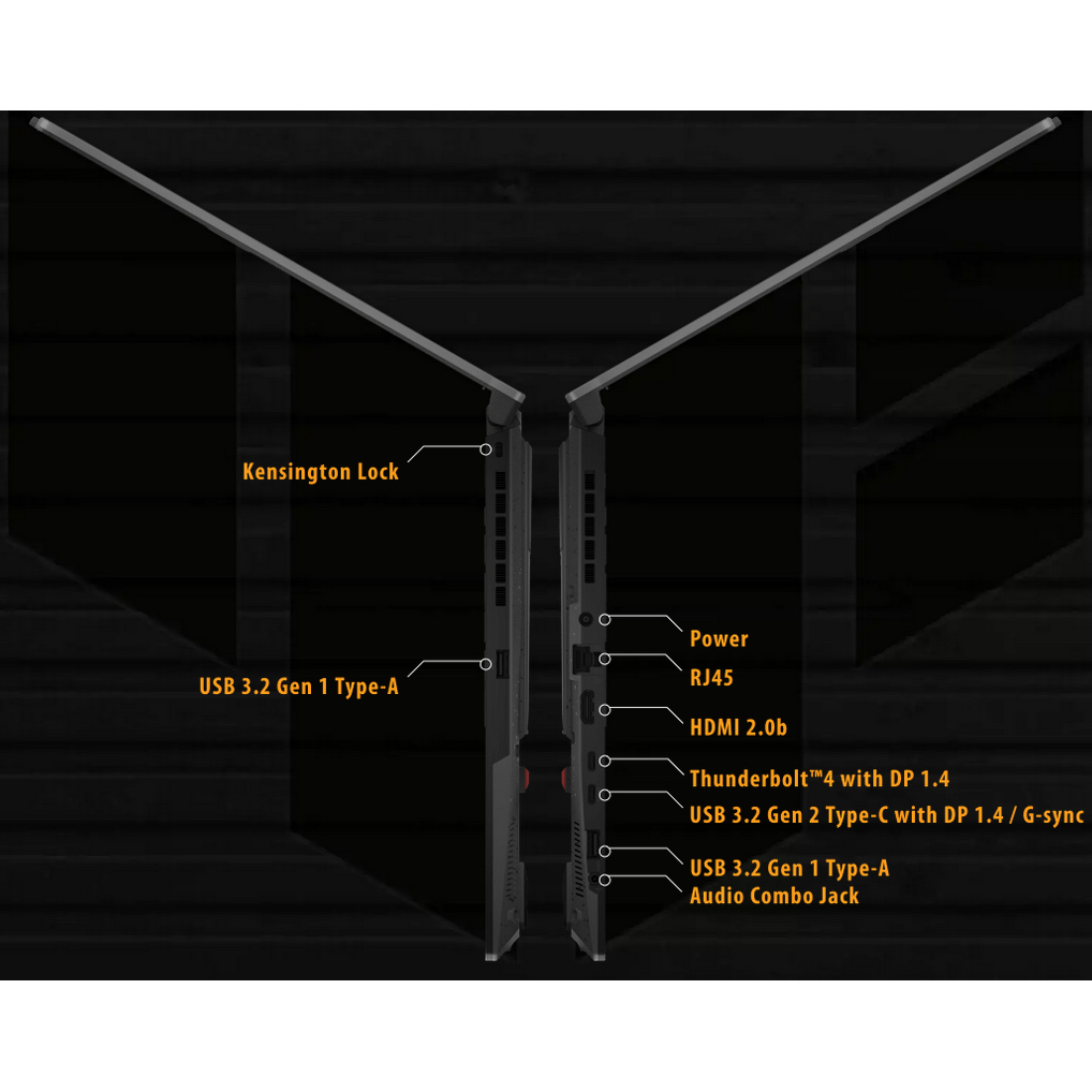 لپ تاپ 17.3 اینچی ایسوس مدل TUF Gaming F17 FX707ZC4-HX097-i5 12500H-16GB DDR4-512GB SSD-RTX3050-FHD-M